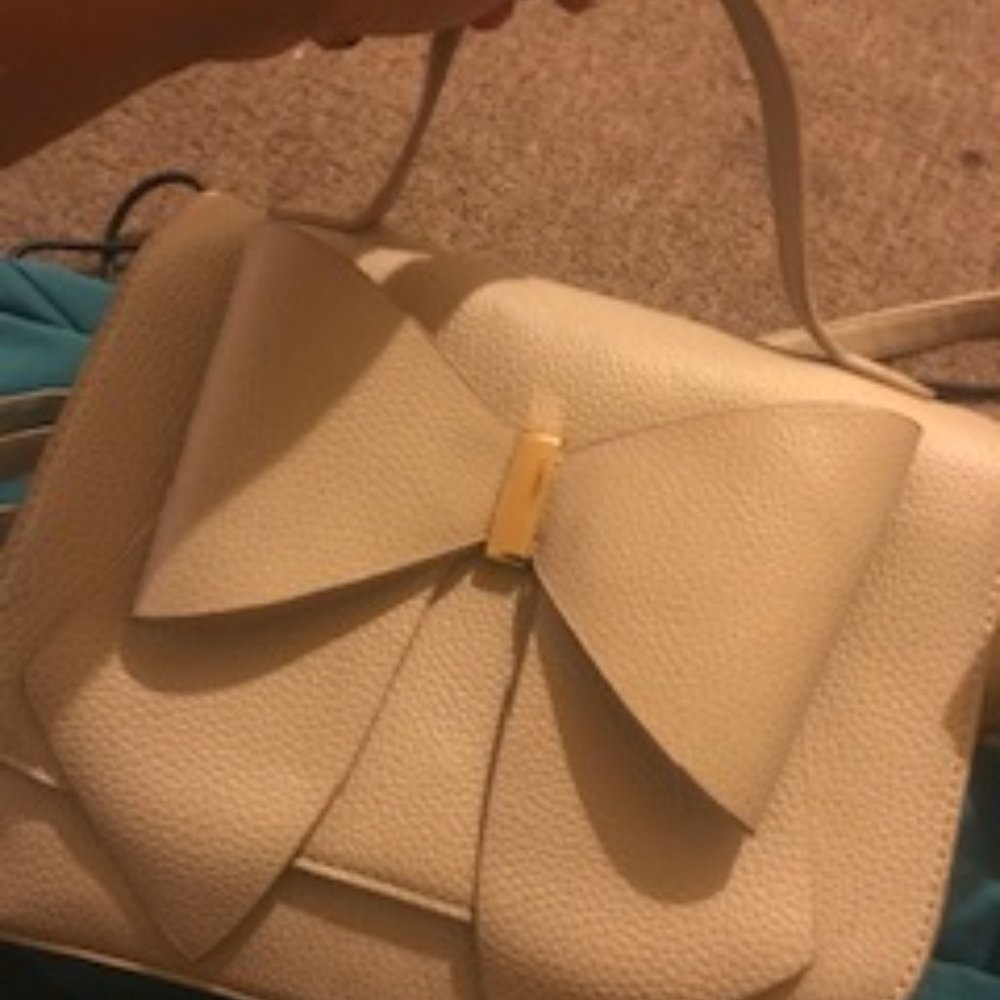 Cream SHoulder or hand bag